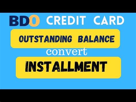 Convert outstanding balance .
